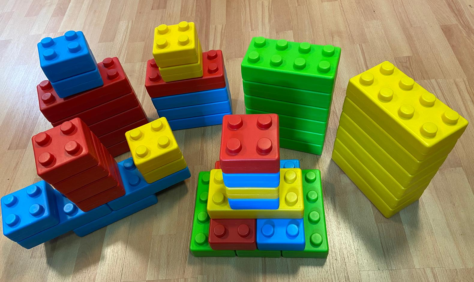 Mega Bricks Example Shapes Конструктор Mega Bricks PBB2501 – гигантски блокове за деца